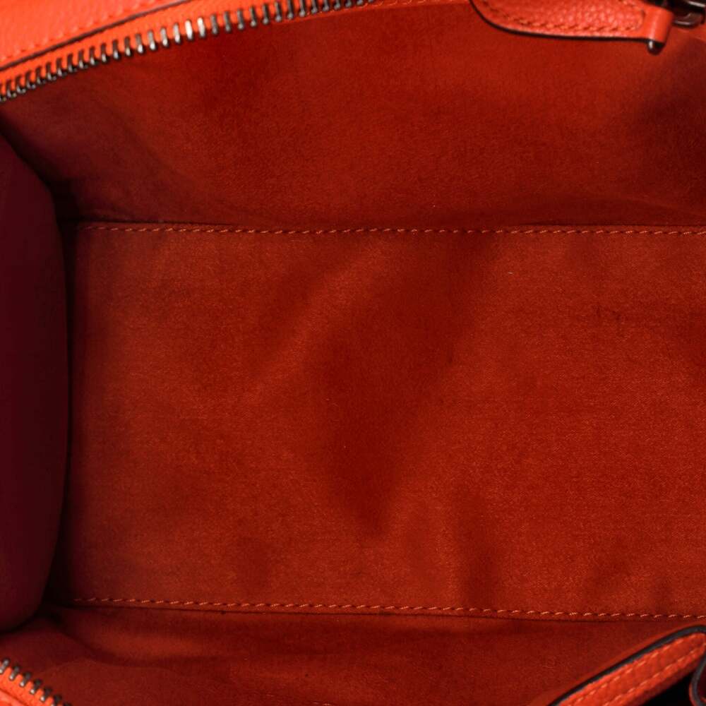 Celine Luggage Bag Grainy Leather Micro #233094C10B - Picture 5 of 7